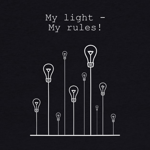 My Light - My Rules (White) by Lazy_Elza